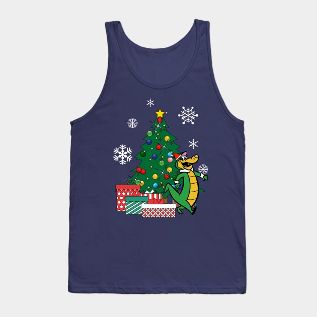 Wally Gator Around The Christmas Tree Tank Top by Nova5